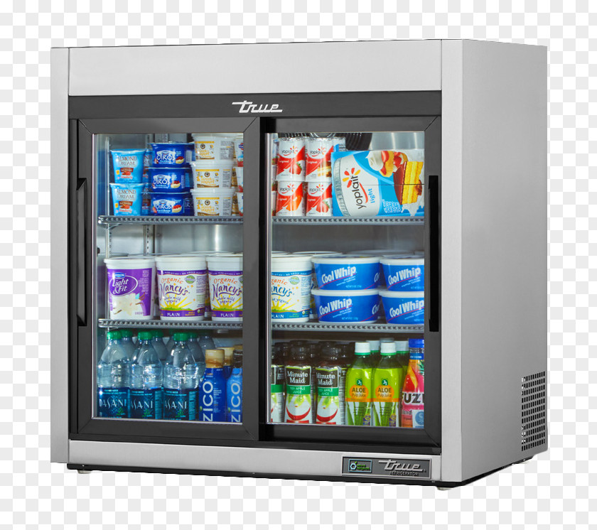 Merchandising Refrigerator Home Appliance Sliding Glass Door Refrigeration PNG