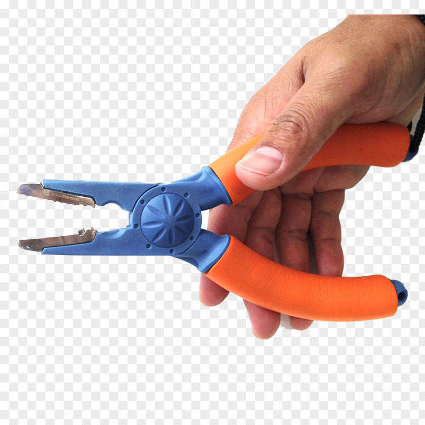 Pliers Diagonal Surf Fishing Fish Hook PNG