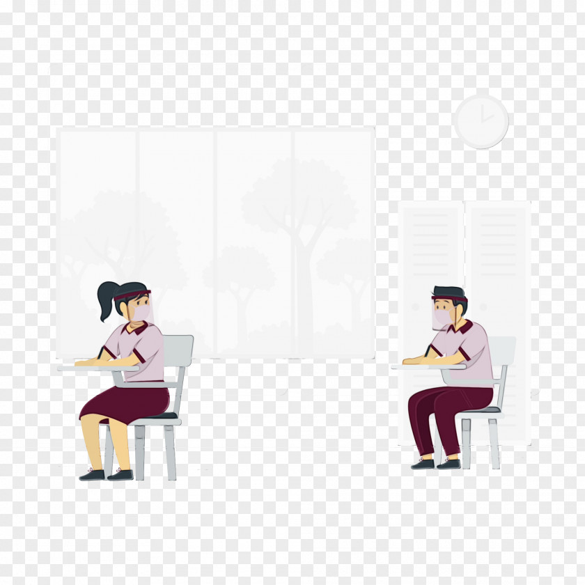 Rectangle Angle Sitting Chair Meter PNG