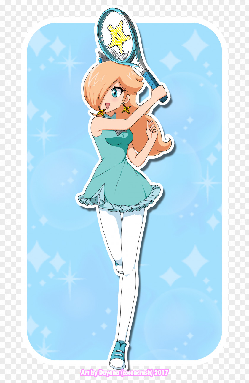 Tennis Mario Aces Rosalina Open Super Galaxy PNG