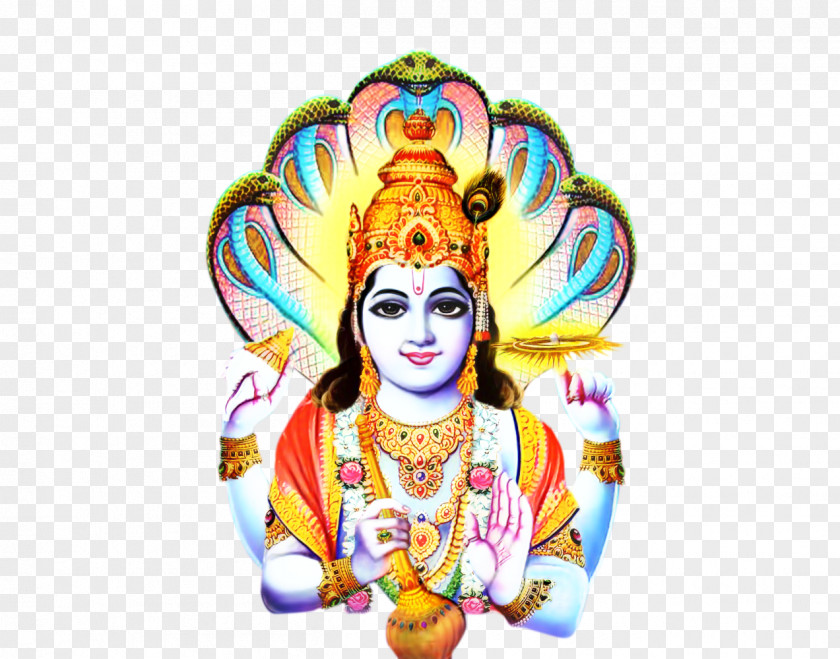 Vishnu Headgear Desktop Wallpaper PNG