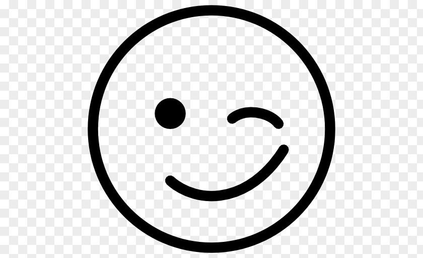 Blinking Smiley Emoticon Wink Clip Art PNG