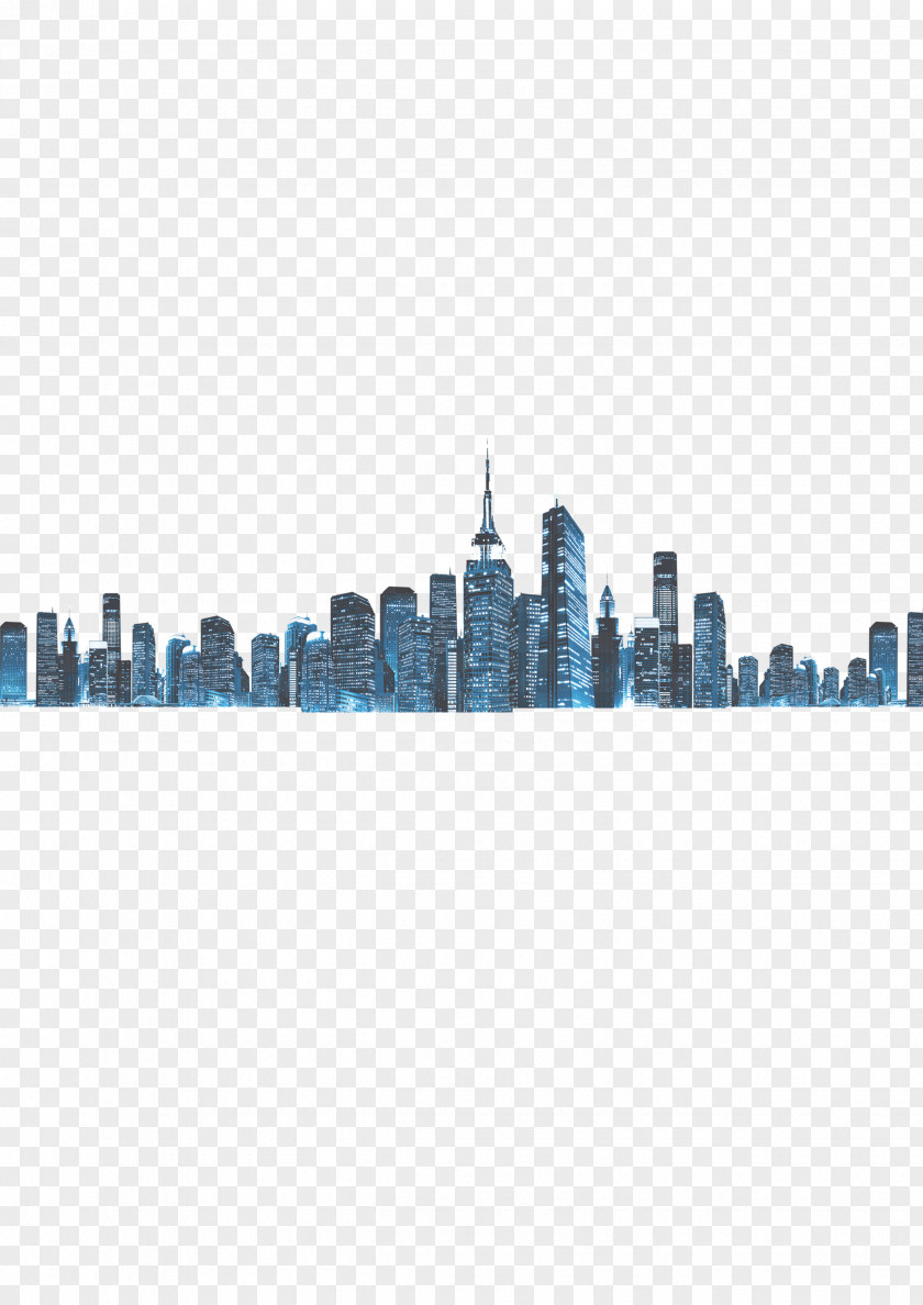 City ​​building Skyline Silhouette Gratis PNG