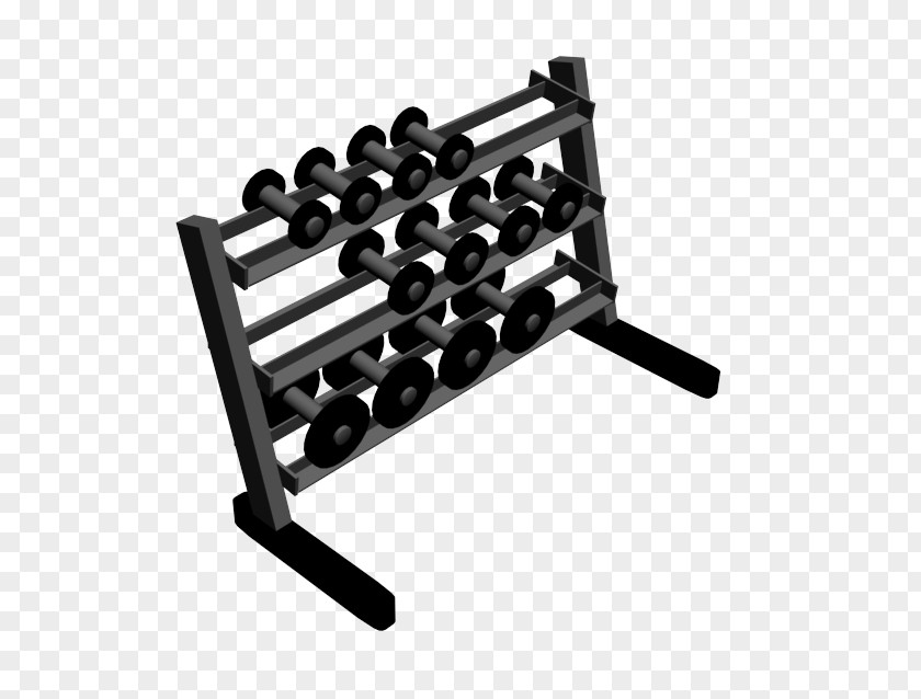 Display Rack 3D Modeling Computer Graphics Dumbbell Computer-aided Design PNG