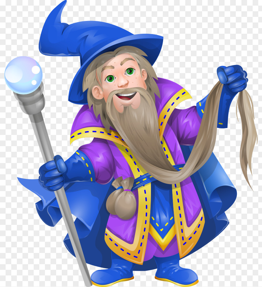 Hand-drawn Cartoon Character Game Wizard Free Content Drawing Clip Art PNG