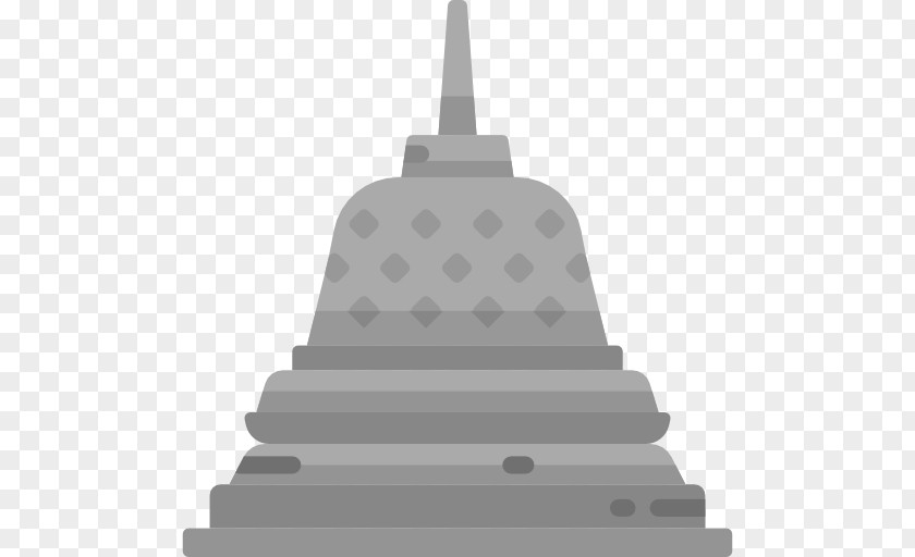 Sky Candi Of Indonesia Buddhism PNG