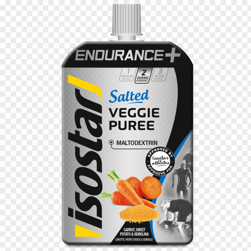 Carrot Isostar Sports & Energy Drinks Potato Purée PNG