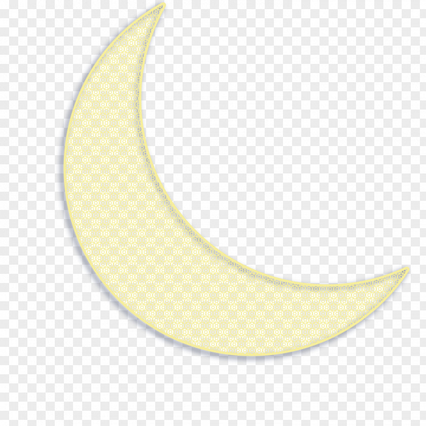 Golden Moon Yellow Material Pattern PNG