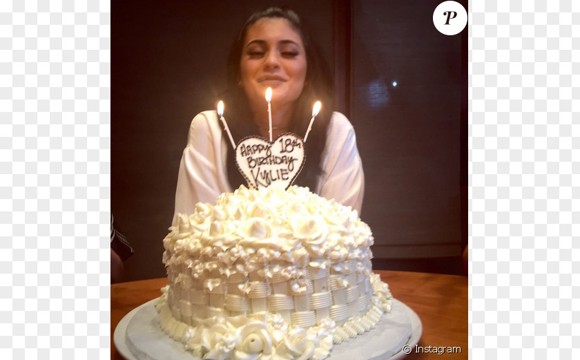 Kylie Jenner Birthday Cake Sweet Sixteen PNG