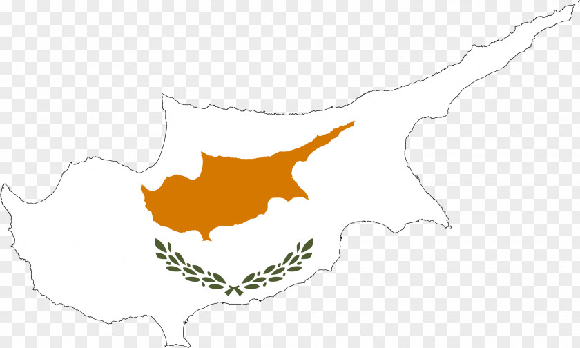 Map Flag Of Cyprus Northern Blank PNG