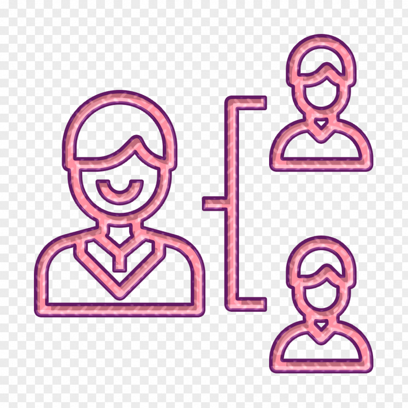 Network Icon Group Management PNG