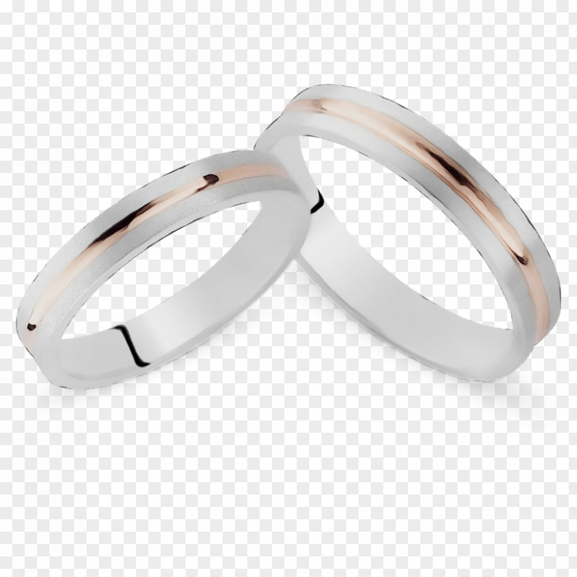 Steel Titanium Wedding Ring Silver PNG