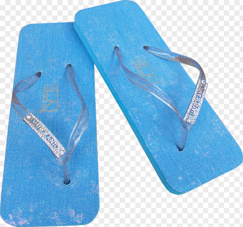 Aura Flip-flops Slipper Shoe Turquoise PNG