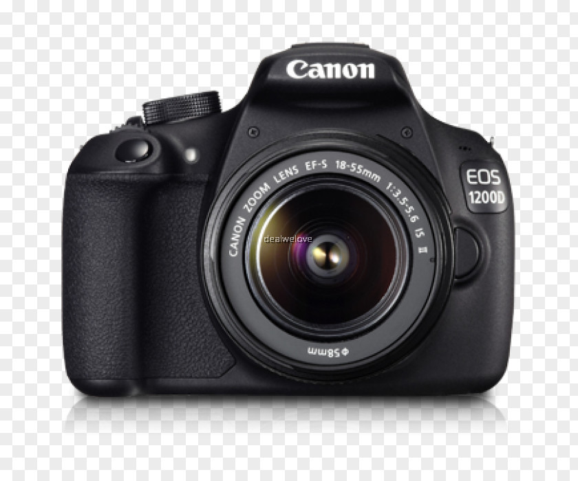 Camera Canon EOS 600D 1200D EF-S 18–55mm Lens 400D 77D PNG