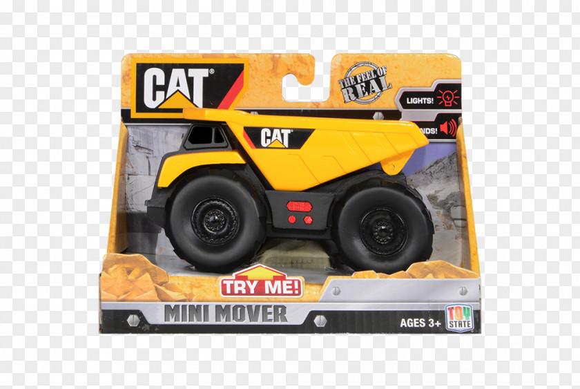 Caterpillar Dump Truck Car Cat Loader Wheel Toy PNG
