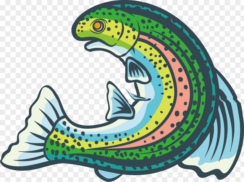Colorful Fish Clip Art PNG