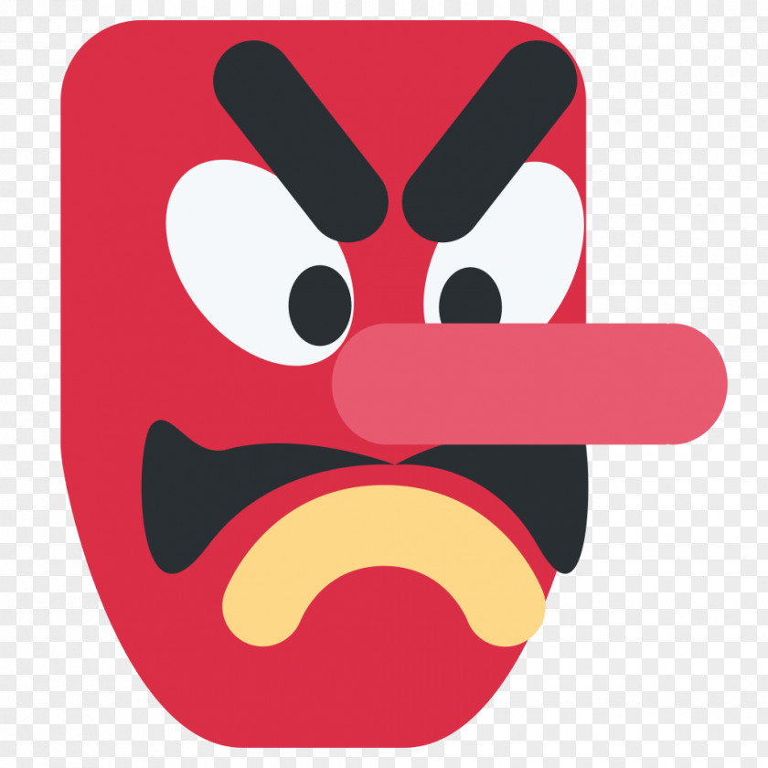 Emoji Goblin Tengu Fairy Tale Emoticon PNG