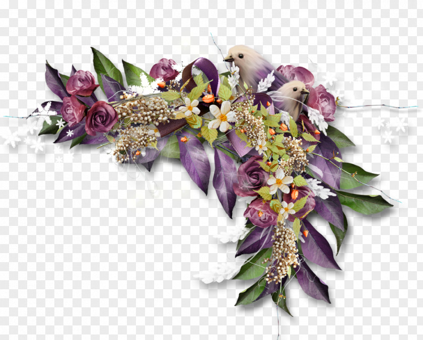 Floral Cluster Flower Bokmärke Clip Art PNG