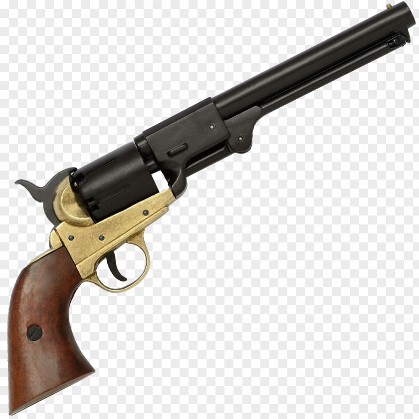 Handgun Colt 1851 Navy Revolver M1861 A. Uberti, Srl. PNG