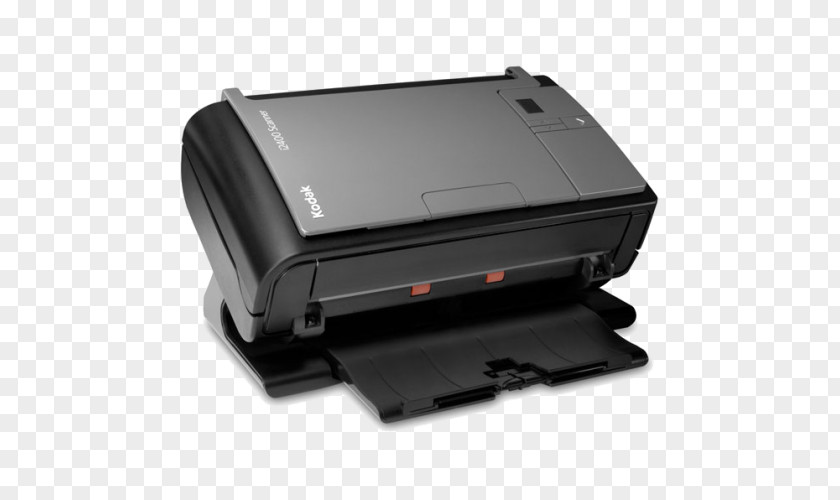 Kodak Image Scanner I2420 ADF 600 X 600DPI A4 Black,Grey Hardware/Electronic Dots Per Inch Paper I2620 Black Accessories PNG