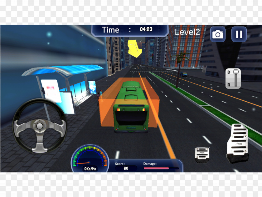 Bus Drive Simulator 3D Labyrinth Racing Game PNG