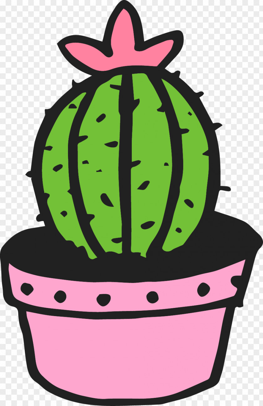 Cartoon Cactus Cactaceae Clip Art PNG