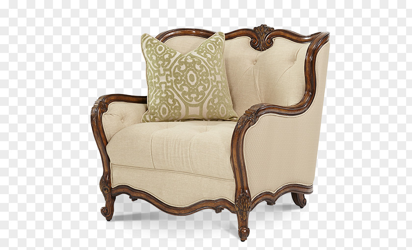 Chair Table Furniture Couch Bergère PNG