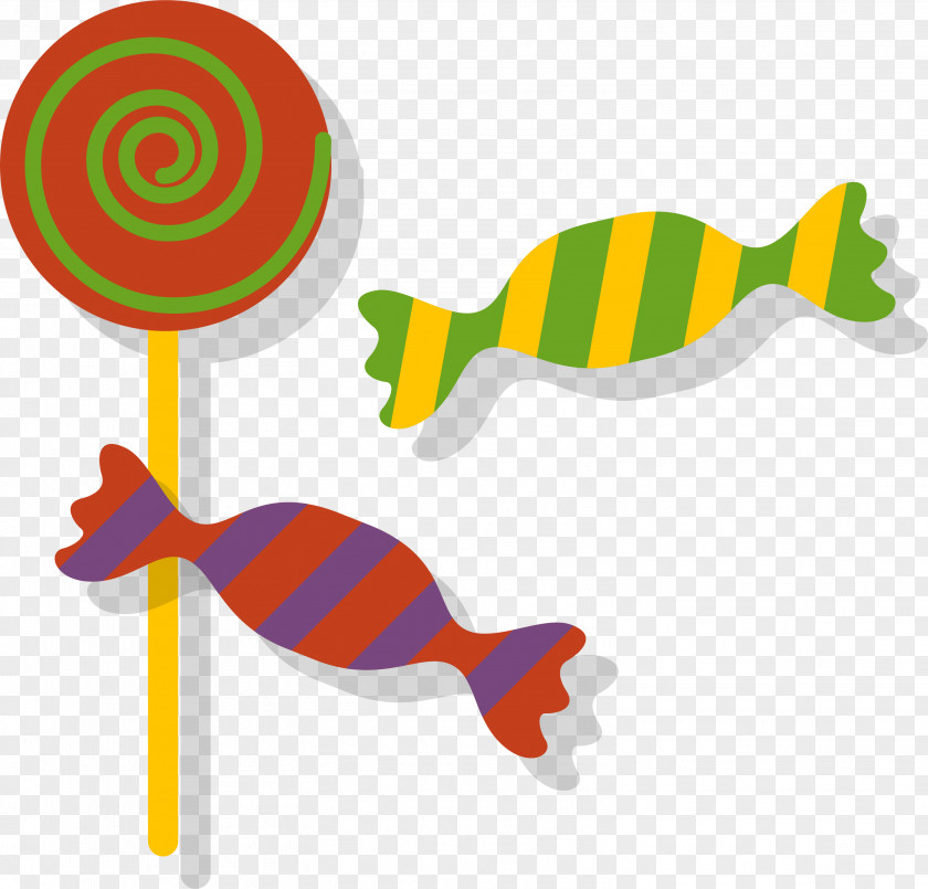 Color Wave Board Sugar Lollipop Candy PNG