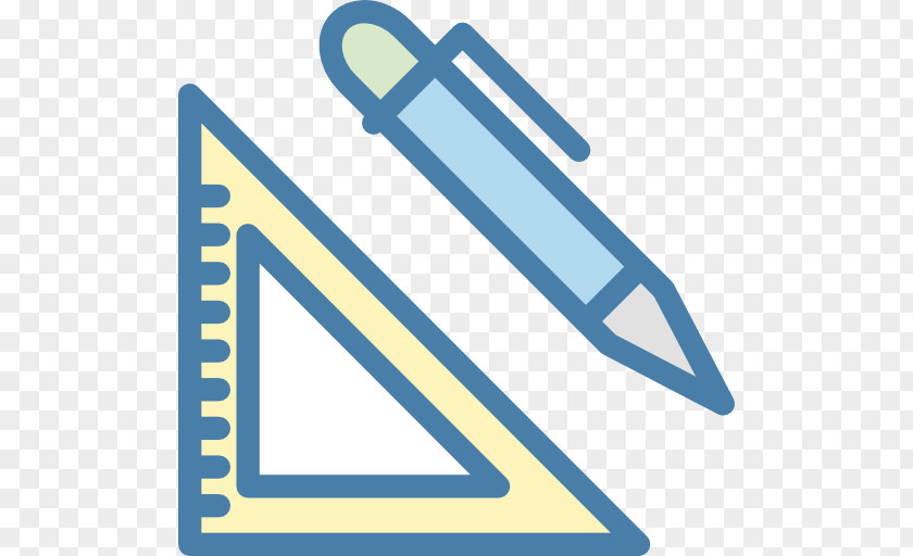 Triangle Line Ruler Pencil PNG