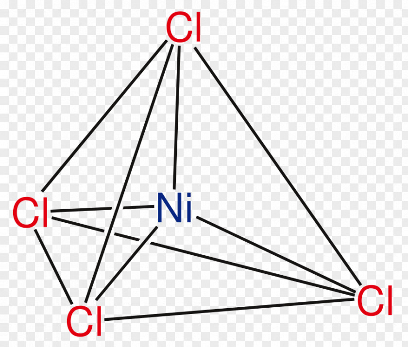 Cl Coordination Complex Chemistry Tetrahedron Number Spectrochemical Series PNG