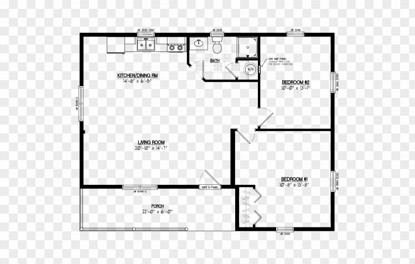 House Plan Log Cabin Floor Pole Building Framing PNG