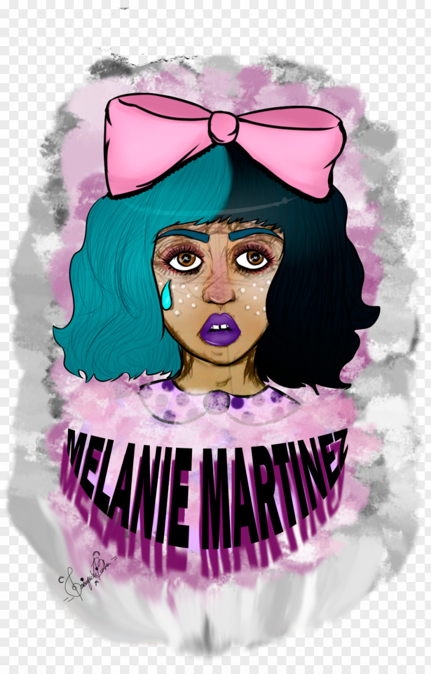 Melanie Martinez Cartoon Pink M Cake PNG