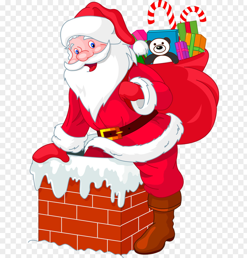 Santa Claus Christmas Saint Nicholas Day Gift PNG