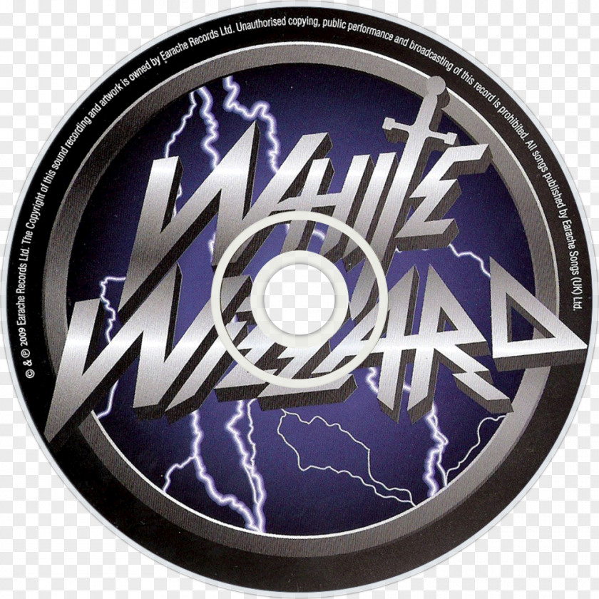 Wizzard High Speed GTO White Phonograph Record Compact Disc LP PNG