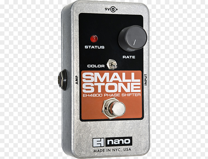 Electric Guitar Electro-Harmonix Nano Small Stone Phaser Effects Processors & Pedals PNG