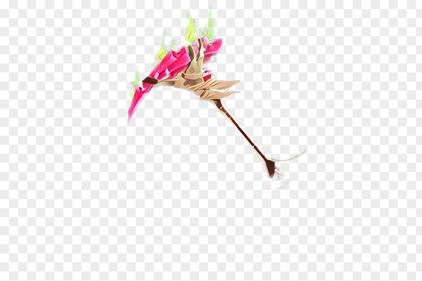 Flowering Plant Stem Pink Flower Twig Branch PNG