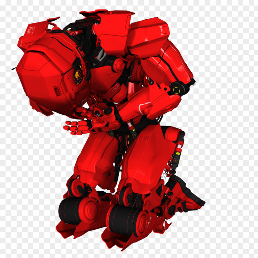 Robot Mecha RED.M PNG