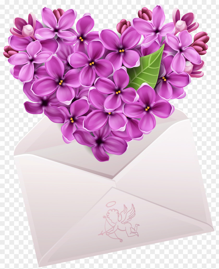 Valentine Letter With Flower Heart Clipart Emoticon Smiley Emoji Clip Art PNG