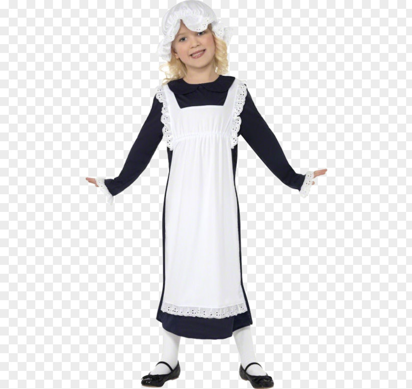 Dress Victorian Era Costume Party Child PNG