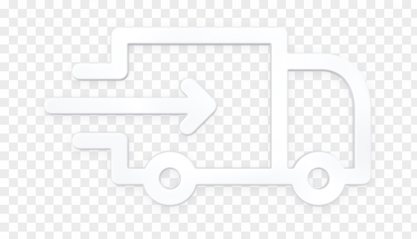 Vehicle Registration Plate Symbol Truck Icon Ecommerce Set Transport PNG