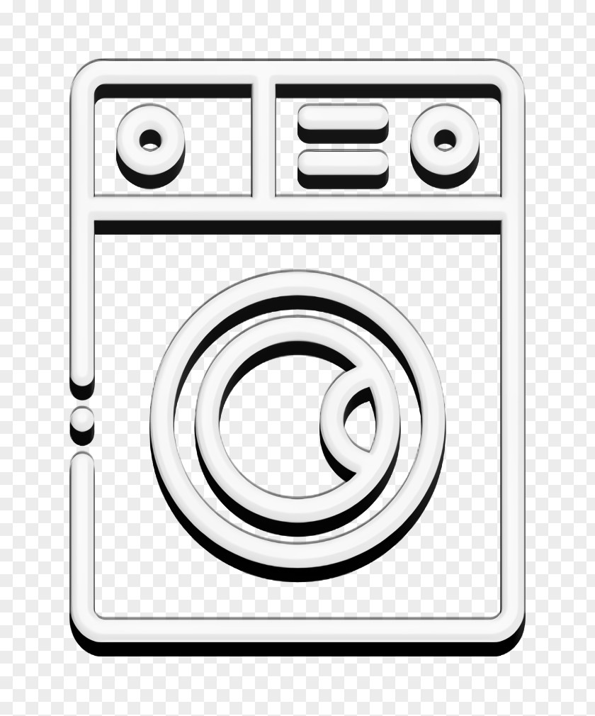 Furniture And Household Icon Washing Machine Bathroom PNG