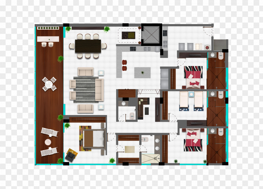 Home House Apartment Bedroom Living Room PNG