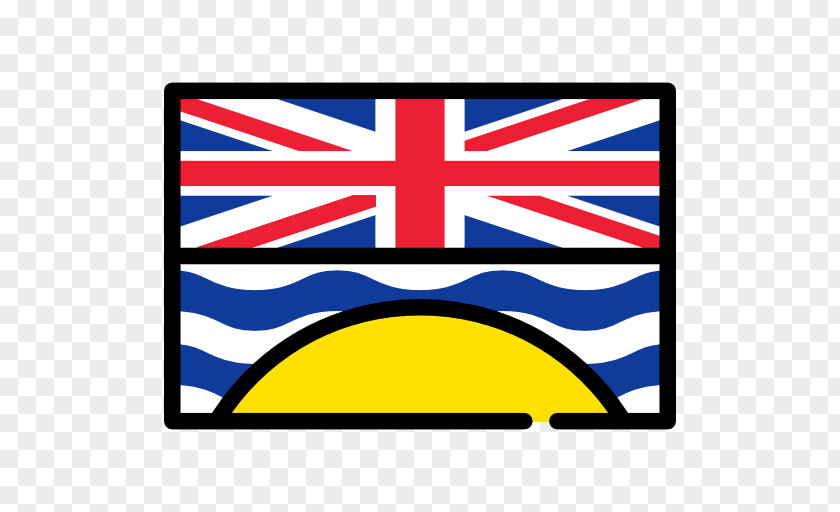 Flag Of British Columbia National PNG