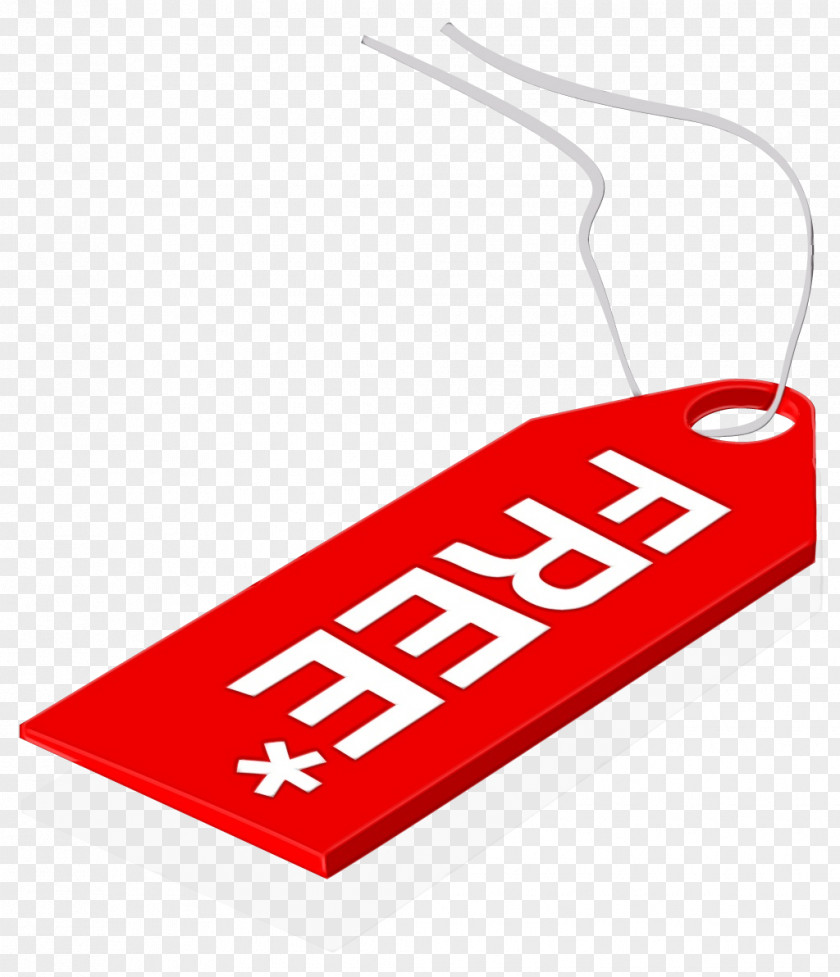 Label Logo Red Font PNG