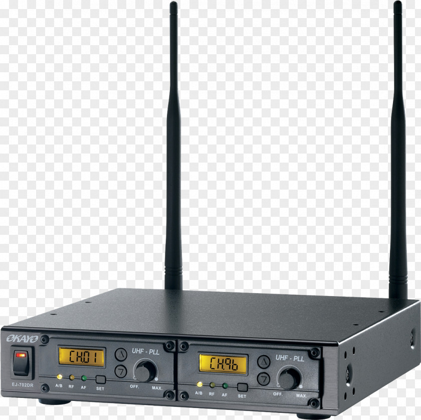 Microphone Wireless Radio Receiver Sound PNG