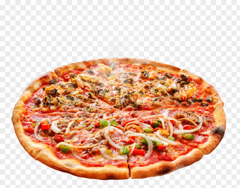 Pizza California-style Sicilian Fast Food Take-out PNG