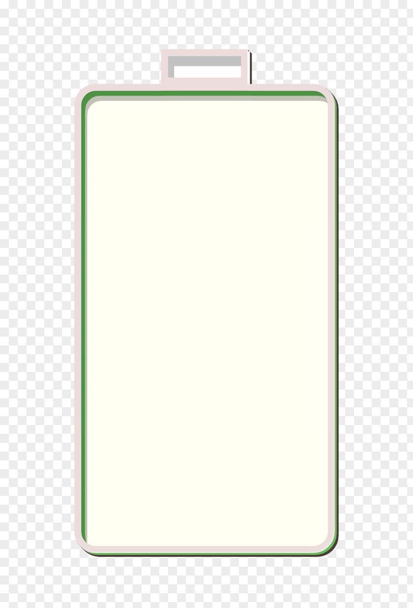 Rectangle Battery Icon Essential PNG