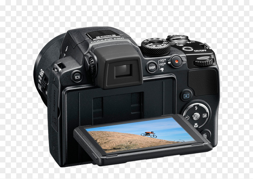 Camera Point-and-shoot Zoom Lens Photography Nikon PNG