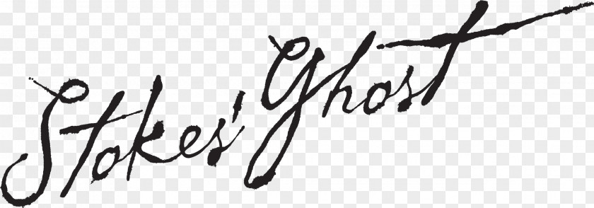 Ghost Logo Calligraphy Handwriting Font Chinese Characters PNG