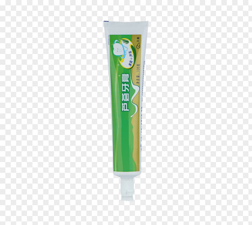 Green Toothpaste PNG